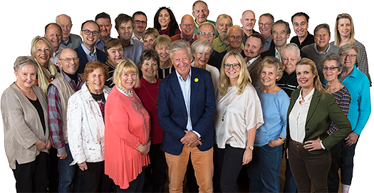 Tullingepartiet - Gruppbild